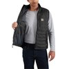Carhartt Rain Defender Relaxed Fit Lightweight Insulated Vest, Black, XL, REG 102286-001XLREG